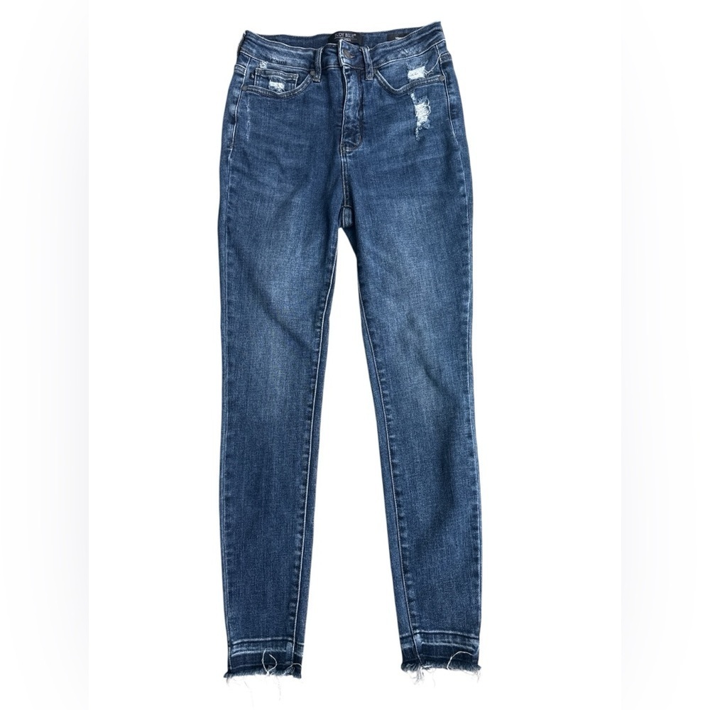 Judy Blue Dark Wash Mid Rise Skinny Fit Jeans Size 7/28